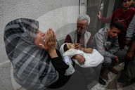 Gaza wounded and dead in hospital