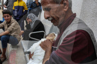 Gaza wounded and dead in hospital