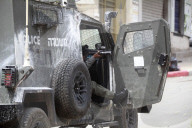 Israeli army raid in Nablus