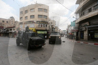 Israeli army raid in Nablus