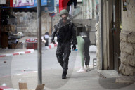 Israeli army raid in Nablus