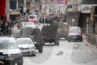 Israeli army raid in Nablus