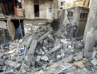 Israeli strikes on Gaza homes