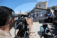 Gaza journalists rally in honor of dead colleagues