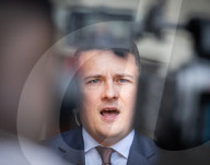 Guests depart 
Sunday with Laura Kuenssberg
at the BBC, Broadcasting House, London, Great Britain 
4th May 2025