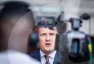 Guests depart 
Sunday with Laura Kuenssberg
at the BBC, Broadcasting House, London, Great Britain 
4th May 2025