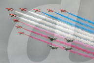 VE Day 80 RAF flypast London