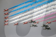 VE Day 80 RAF flypast London