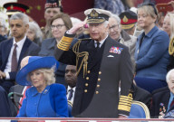 UK Royals at VE Day 80 event in London