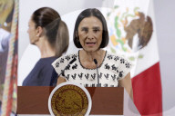 Mexico’s President Claudia Sheinbaum Holds Briefing