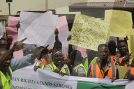 Human Rights Protest In Lagos Over Oriental Energy Neglect Of Host Communities
