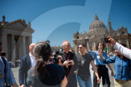 Cardinals Leave The Vatican After A College Of Cardinals' Meeting