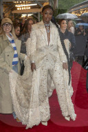 The 2025 Met Gala Celebrating ''Superfine: Tailoring Black Style'' - Street Sightings