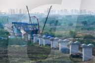 Shanghai-Chongqing-Chengdu High-speed Railway Construction