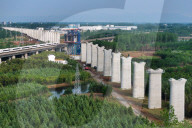 Shanghai-Chongqing-Chengdu High-speed Railway Construction