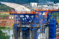 Shanghai-Chongqing-Chengdu High-speed Railway Construction