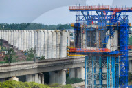 Shanghai-Chongqing-Chengdu High-speed Railway Construction