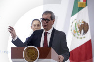 Mexico’s President Claudia Sheinbaum Holds Briefing