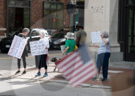 America Celebrates & Welcomes Immigrants Rally's Outside Of Norfolk, VA Federal Building