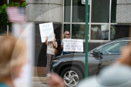America Celebrates & Welcomes Immigrants Rally's Outside Of Norfolk, VA Federal Building