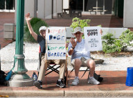 America Celebrates & Welcomes Immigrants Rally's Outside Of Norfolk, VA Federal Building