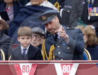 Die britische Königsfamilie bei den Feierlichkeiten zum 80. Jahrestag des VE-Days
