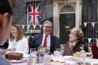 Prime Minister Keir Starmer hosts a VE Day street party