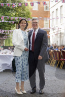 Prime Minister Keir Starmer hosts a VE Day street party