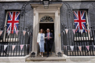 Prime Minister Keir Starmer hosts a VE Day street party