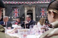 Prime Minister Keir Starmer hosts a VE Day street party