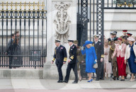 VE Day commemorations marking the 80th anniversary of the end of World War 2 in Europe Buckingham Palace, London, UK.