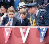 VE Day commemorations marking the 80th anniversary of the end of World War 2 in Europe Buckingham Palace, London, UK.