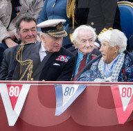 VE Day commemorations marking the 80th anniversary of the end of World War 2 in Europe Buckingham Palace, London, UK.