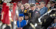VE Day commemorations marking the 80th anniversary of the end of World War 2 in Europe Buckingham Palace, London, UK.
