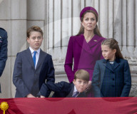 Die britische Königsfamilie bei den Feierlichkeiten zum 80. Jahrestag des VE-Days