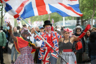 VE Day Procession in London, UK.