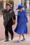 UK Royals at VE Day 80 event in London