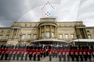 UK Royals at VE Day 80 event in London