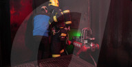 Firefighting and rescue robot dog