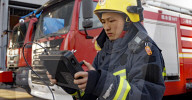 Firefighting and rescue robot dog