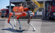 Firefighting and rescue robot dog