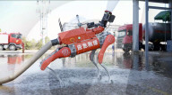 Firefighting and rescue robot dog