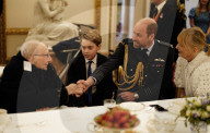 UK Royals meet with WWII veterans at VE Day 80 event 