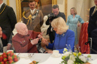 UK Royals meet with WWII veterans at VE Day 80 event 
