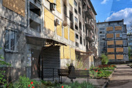 Dobropillia in eastern Ukraine