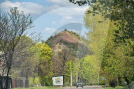 Dobropillia in eastern Ukraine