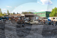 Dobropillia in eastern Ukraine