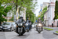 Bikers mark 11 years of Azov Brigade in Lviv