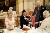 UK Royals at VE Day 80 event in London, UK.