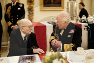 UK Royals at VE Day 80 event in London, UK.